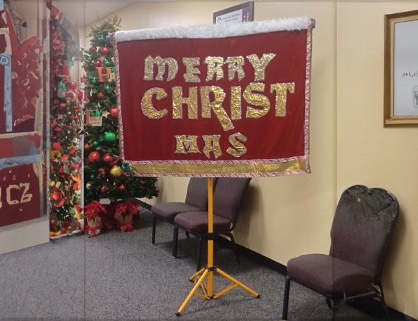 Merry-Christ mas Banner